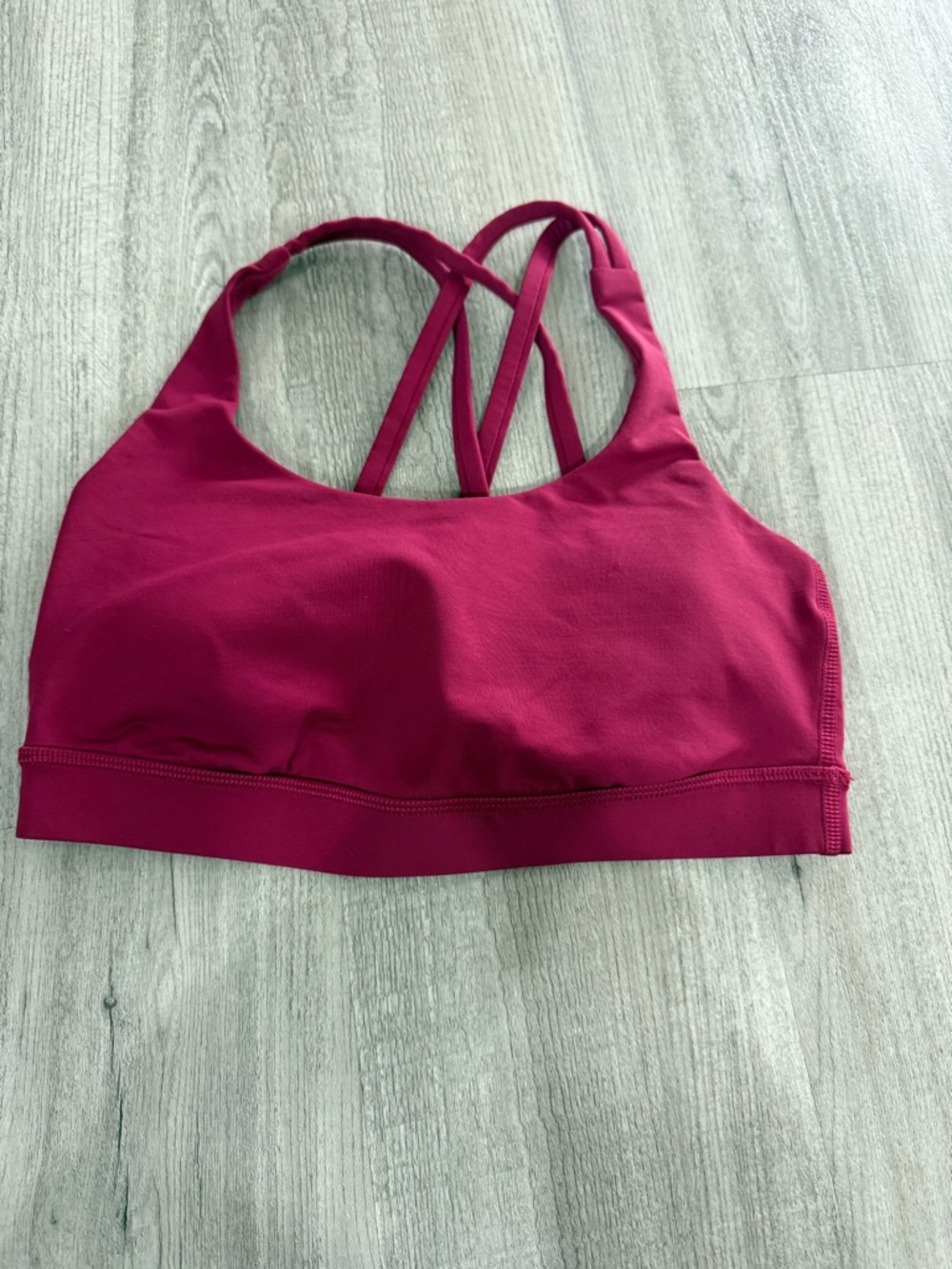 lululemon athletica Magenta Strappy Sports Bra